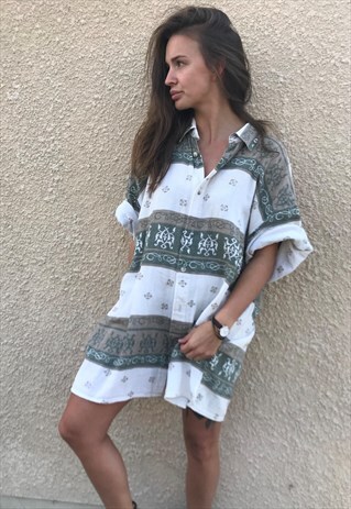 OVERSIZED RETRO 90S 80S VINTAGE UNISEX FESTIVAL SHIRT