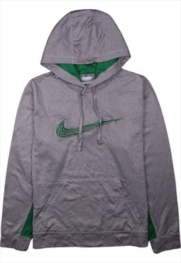 Vintage 90's Nike Hoodie Spellout Center Middle Swooh