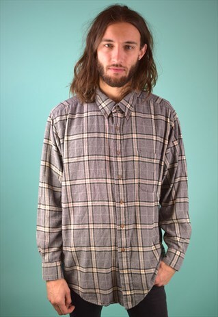 VINTAGE 90'S CHECKED SHIRT