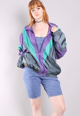 VINTAGE 80S OVERSIZE SHELL JACKET