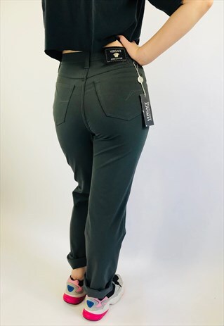 VINTAGE VERSACE HIGH WAISTED TROUSERS