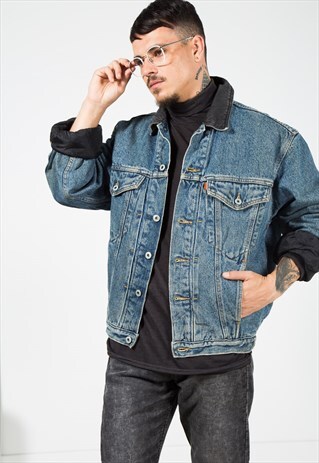 VINTAGE 80S LEVI'S LINED JACKET / S0108