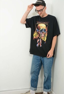 Megadeth T-shirt Black Size XXL 