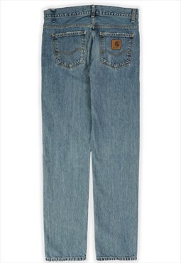 Vintage Carhartt Workwear Blue Jeans Mens