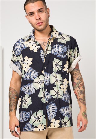 VINTAGE 80S HAWAIAN SHIRT / S1588