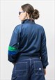 ADIDAS 80'S VINTAGE TRACK JACKET BLOKE CORE WOMEN SIZE M/L