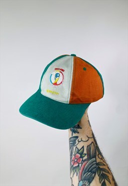 Vintage Rare 2002 Ireland Korea world cup hat Cap
