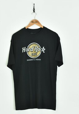 Vintage Hard Rock Cafe Black Sharm El Sheikh T-Shirt Black L