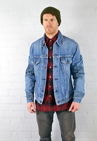 MID BLUE DENIM JACKET