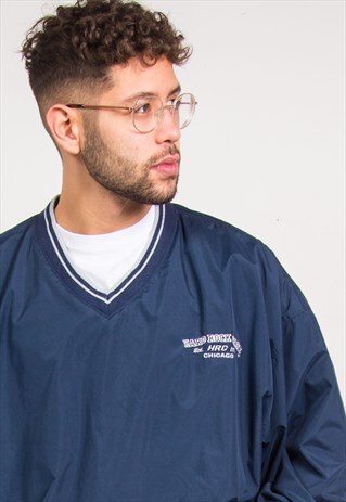 HARD ROCK CAFE CHICAGO WINDBREAKER JACKET PULLOVER