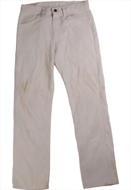 Vintage 90's Levi's Jeans / Pants Corduroy Slim Beige