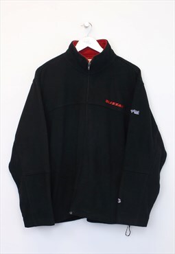 Vintage Champion fleece in black. Best fits L