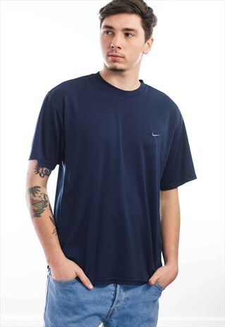 VINTAGE NIKE LOGO T-SHIRT 90S L 5.4