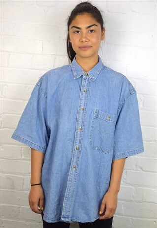 VINTAGE 90'S DENIM SHIRT