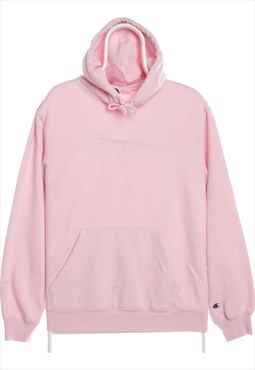 Vintage 90's Champion Hoodie Cotton Pullover Pink Women's Me
