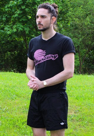 VINTAGE 80S ADIDAS TENNIS SHORTS - 34 WAIST - THE BUSINESS