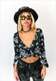 JUNGLECLUB REVERSIBLE BUCKET HAT WITH FLEECE LINING