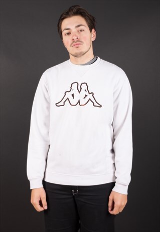 VINTAGE BIG LOGO KAPPA CREWNECK SWEATSHIRT