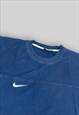 VINTAGE NIKE MANCHESTER UNITED TRAINING T-SHIRT IN BLUE