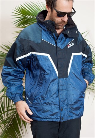 VINTAGE WINTER BOMBER JACKET FROM THE 90S BY FILA