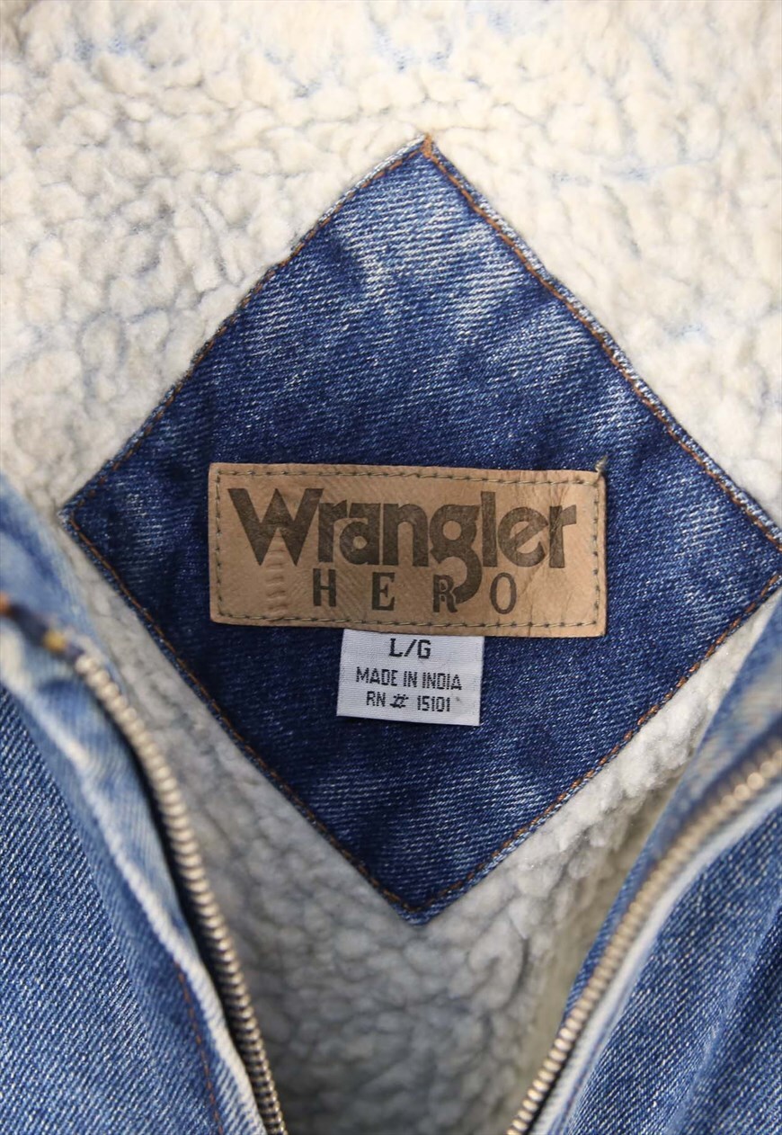 Wrangler denim jacket on sale india