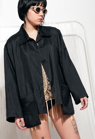 DESIGNER BLAZER - 80S VINTAGE WEIRD CUT JACKET