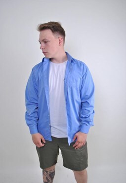 Adidas button up shirt, y2k casual buttons shirt