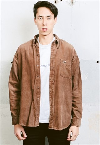 VINTAGE 90S CORDUROY SHIRT