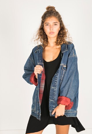 VINTAGE 80S LEVIS WINTER BLANKET JACKET / R1130C402