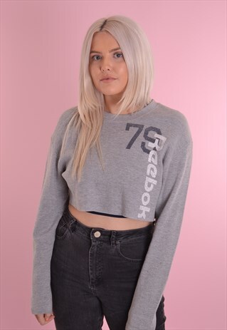 REEBOK LONG SLEEVE CROPPED T-SHIRT GBT1301