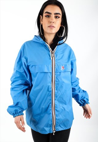 VINTAGE K-WAY WINDBREAKER JACKET NJ150