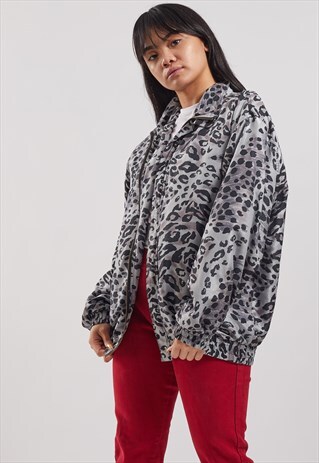 VINTAGE PATTERNED SHELL JACKET