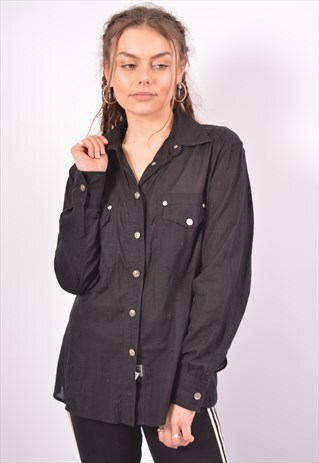 VINTAGE VERSACE SHIRT BLACK