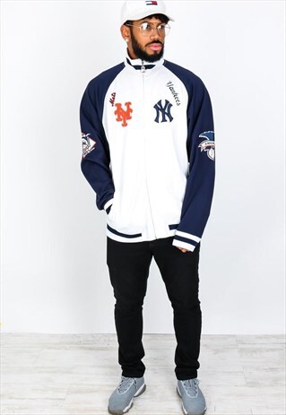 VINTAGE BASEBALL TRACK JACKET