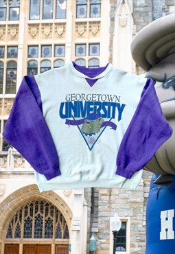 Vintage Georgetown University Sweatshirt Bulldog