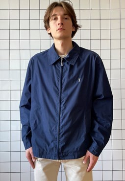 Vintage YVES SAINT LAURENT Harrington Jacket Bomber 90s YSL