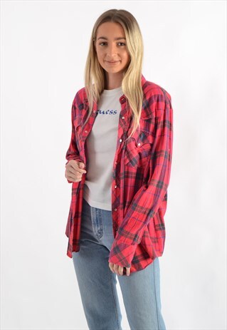 RED CHECK SHIRT GRS1401