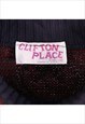 VINTAGE 90'S CLIFTON PLACE JUMPER / SWEATER CREWNECK