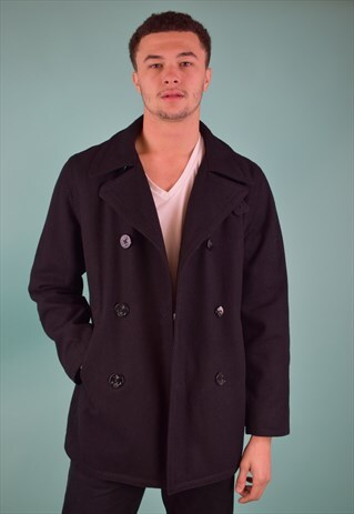 VINTAGE 90'S OLD NAVY PEA COAT