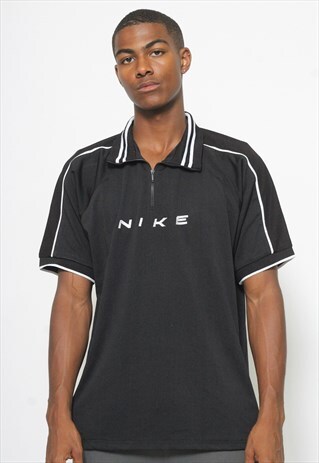VINTAGE NIKE QUARTER ZIP POLO