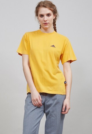VINTAGE 90'S BUTTERSCOTCH ADIDAS T-SHIRT