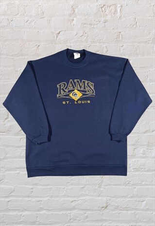 JERZEES ST.LOUIS RAMS SWEATSHIRT
