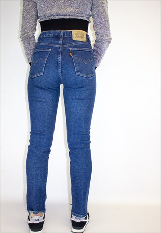 VINTAGE HIGH WAIST STRETCHY LEVI JEANS
