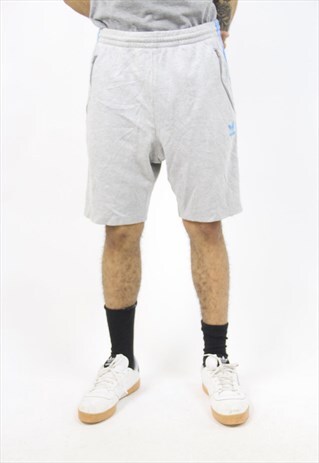 VINTAGE ADIDAS GREY SPORT SHORTS