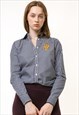 Vintage Ralph Lauren Black Striped Shirt 5696