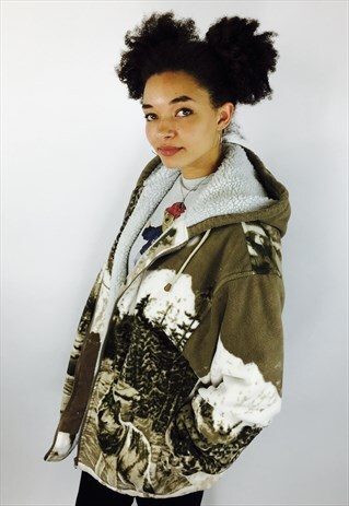 WOLF FLEECE JACKET