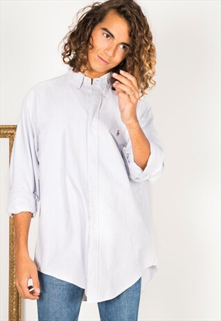 VINTAGE 80'S POLO RALPH LAUREN SHIRT / ( S4210 / 500 )