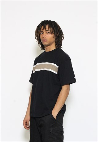 VINTAGE CHAMPION STRIPE T SHIRT