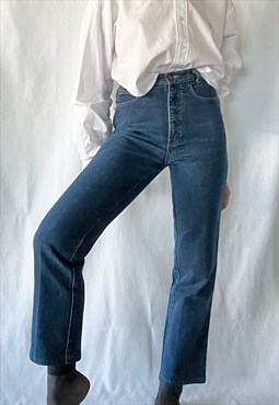 Calvin Klein Dark Denim High Rise Jeans 