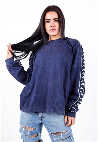 VINTAGE KAPPA LOGO TAPED SWEATSHIRT SW503